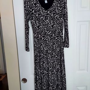 Black and white dress